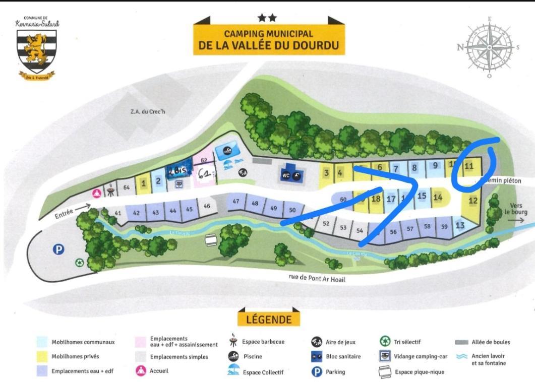 Mobil-Home Dans Camping Municipal Kermaria-Sulard المظهر الخارجي الصورة